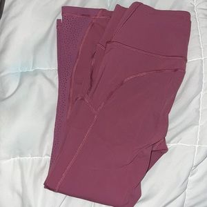 Lululemon fast and free crop leggings size 2